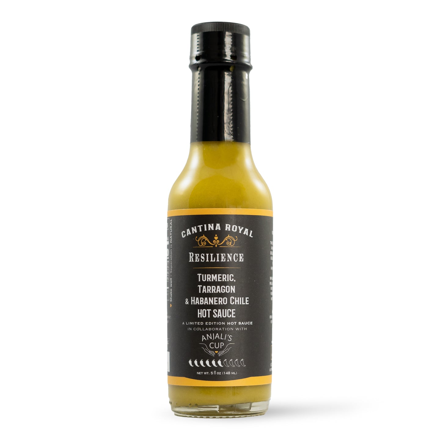 Resilience Hot Sauce - Turmeric, Tarragon & Habanero | Mild Heat
